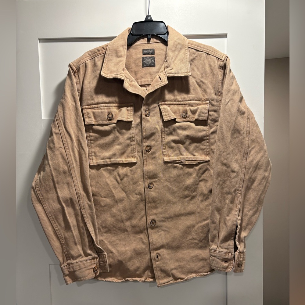Buffalo David Bitton Light Tan Shirt Jacket